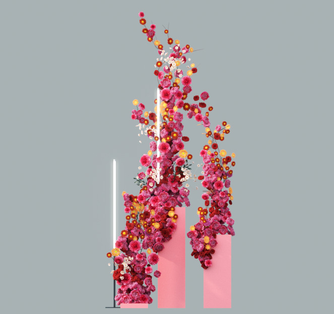 Floristry Fine art display 3D model_5