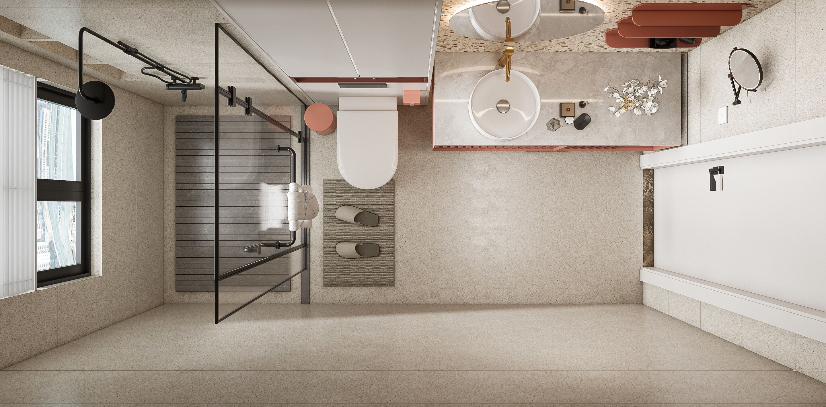 Bathroom 72 3D model_4