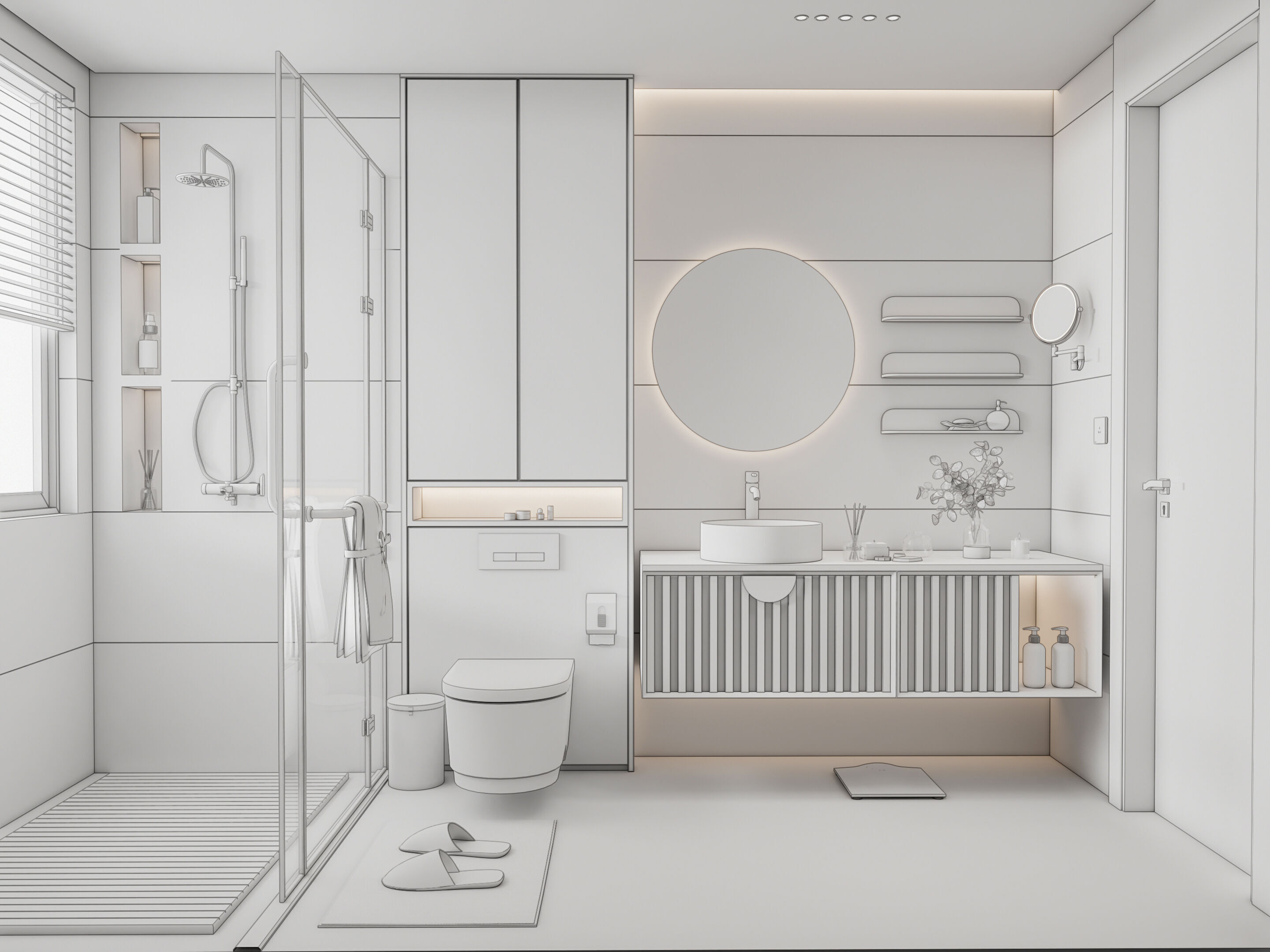 Bathroom 72 3D model_17