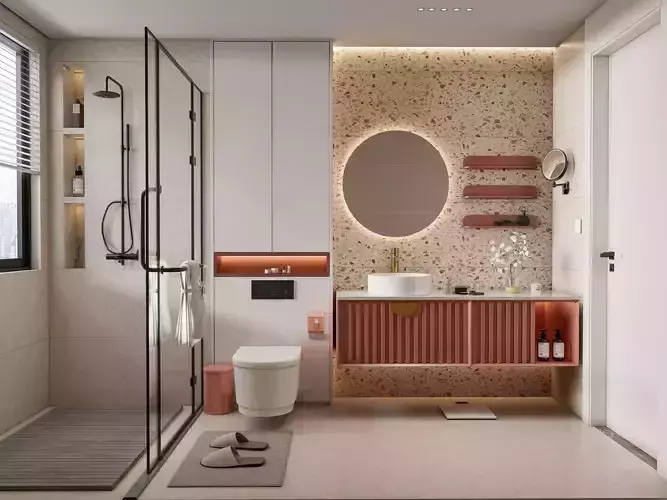Bathroom 72 3D model