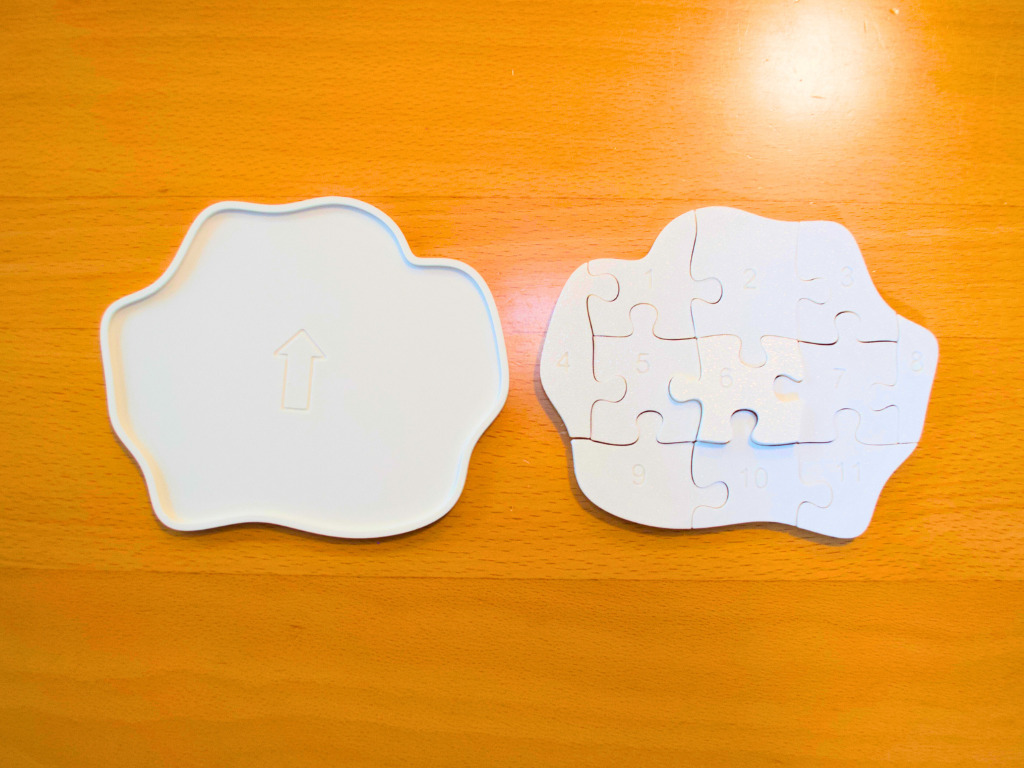  Wave Puzzle 3D Puzzle 11 pieces 3D print model_2