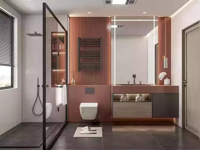 Bathroom 73 3D model