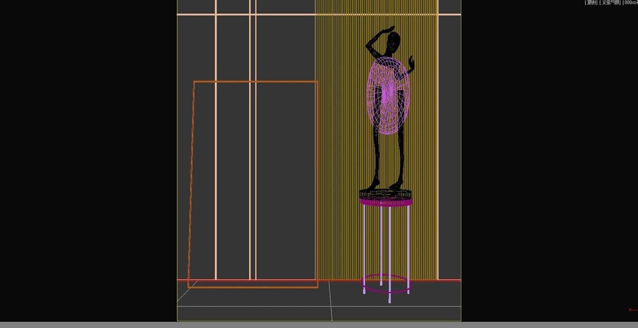 Sculpture s Modern 3D model_6