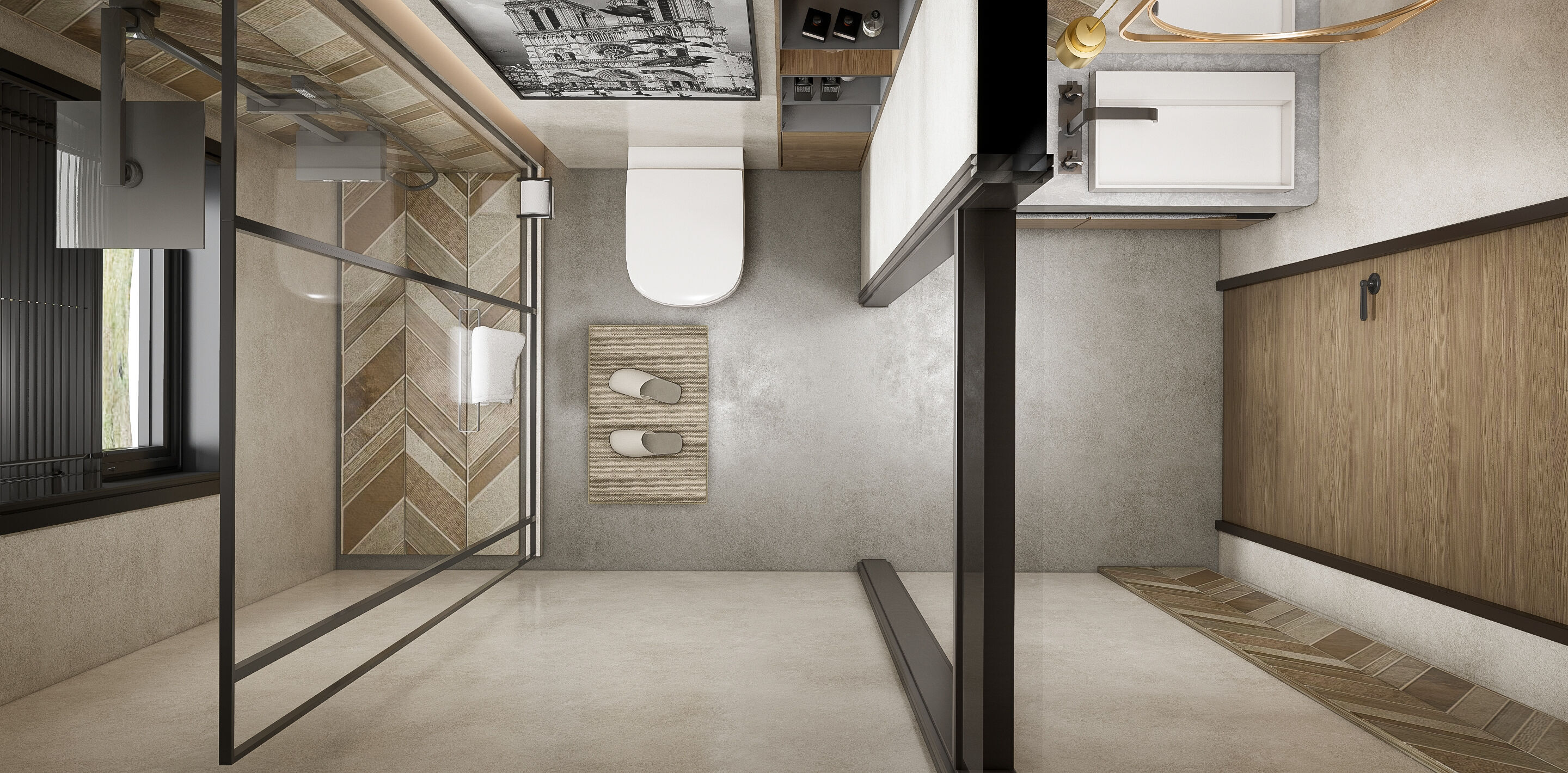 Bathroom 76 3D model_4