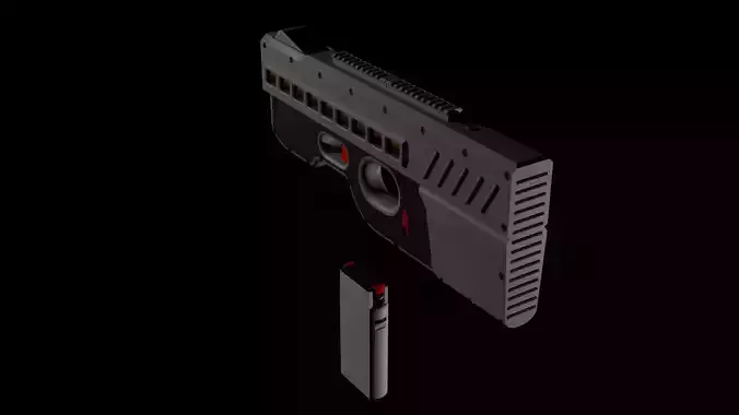 E-Shotgun 3D model