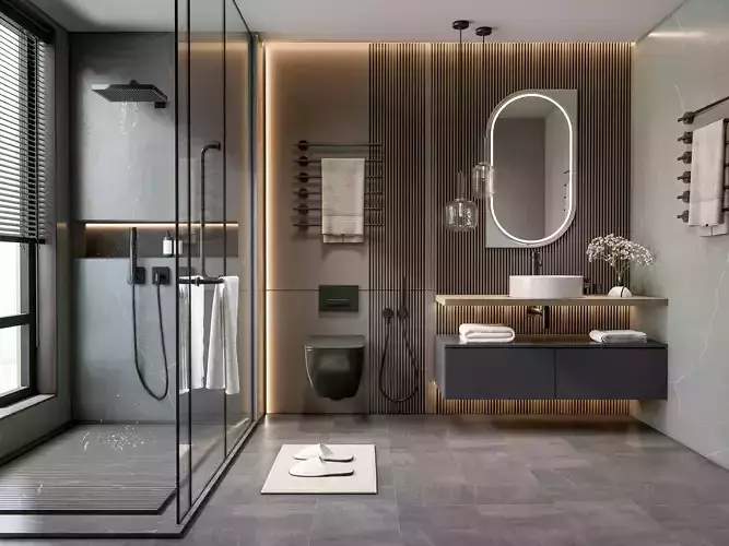 Bathroom 82 3D model