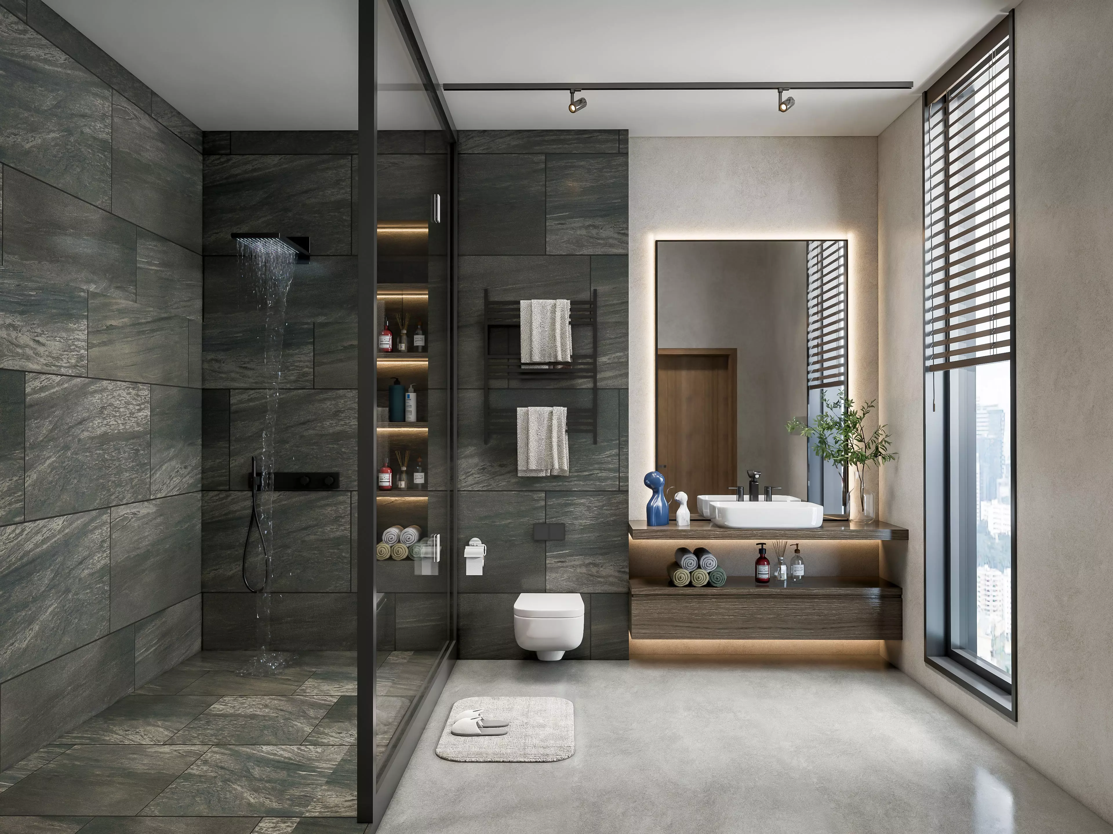 Bathroom 84 3D model