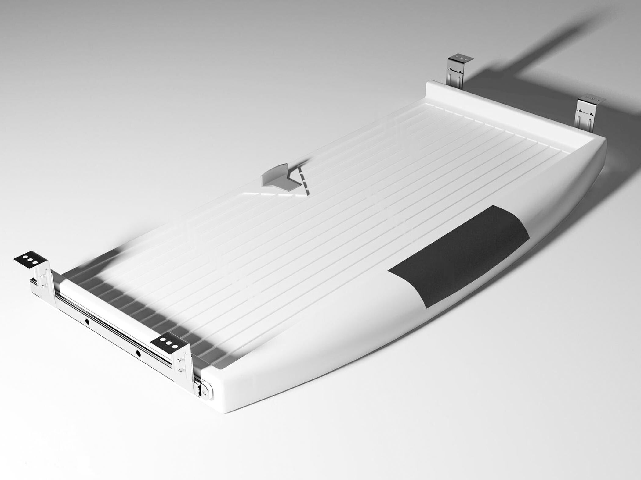 tray keyboard Modern 3D model_5