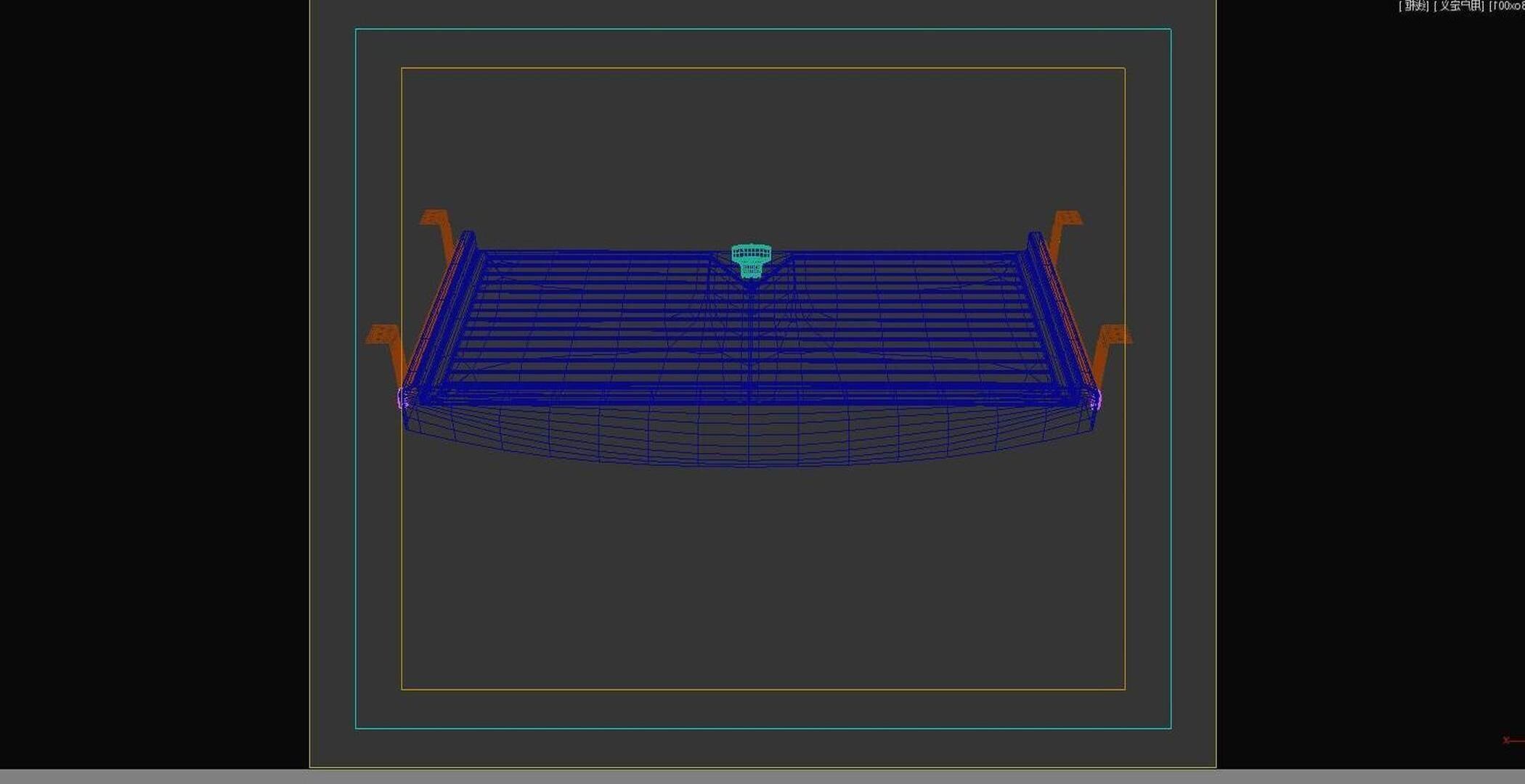 tray keyboard Modern 3D model_6