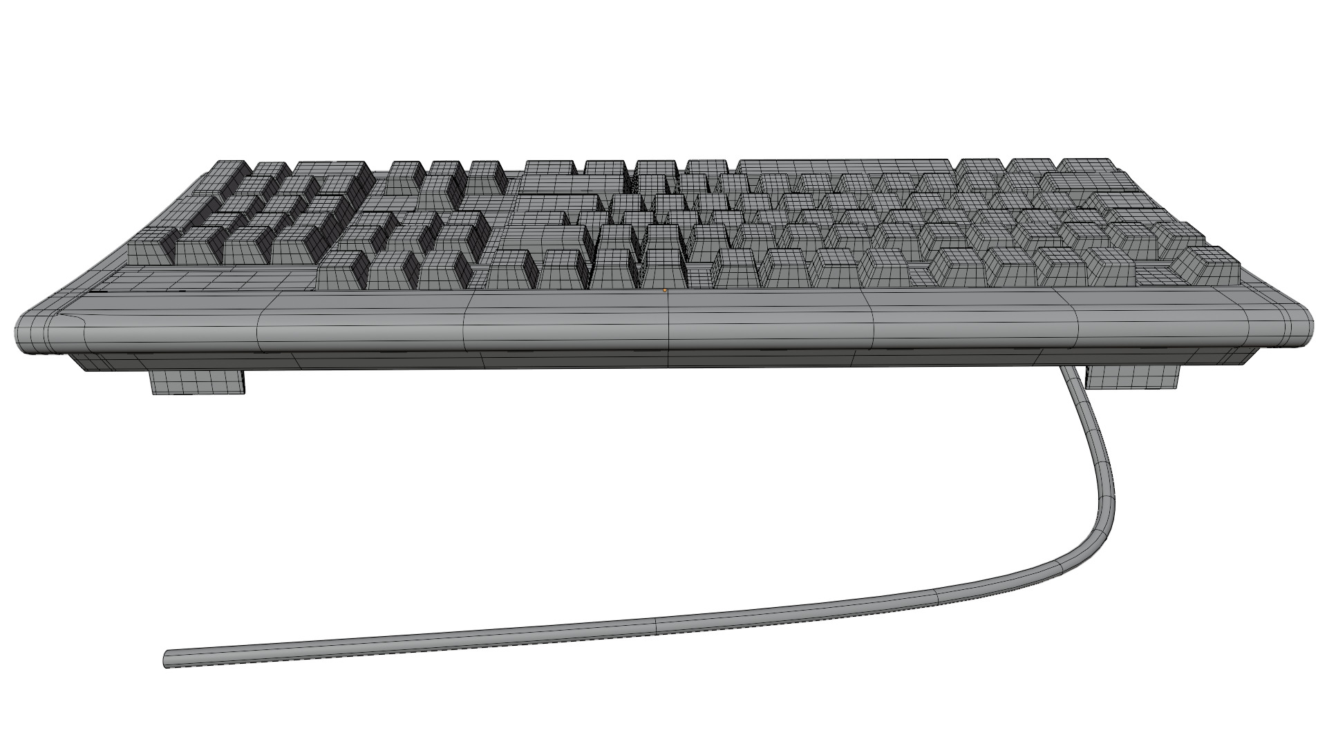 IBM Keyboard 3D model_13