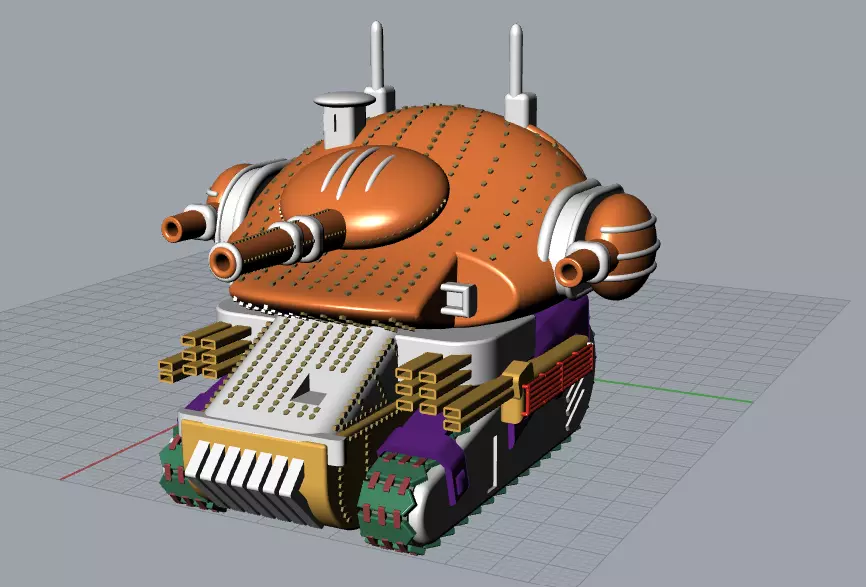 Ucretsiz Kucuk Tank 3D Model Free 3D print model