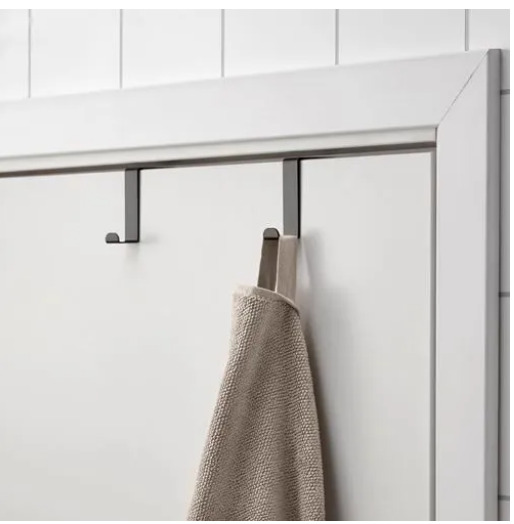 Towel Rack For Door 3D model_1