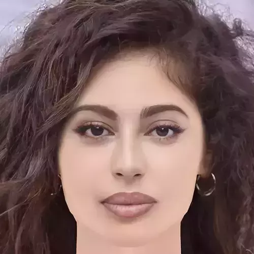 Mina El Hammani Head - No Hair - Low poly head for game