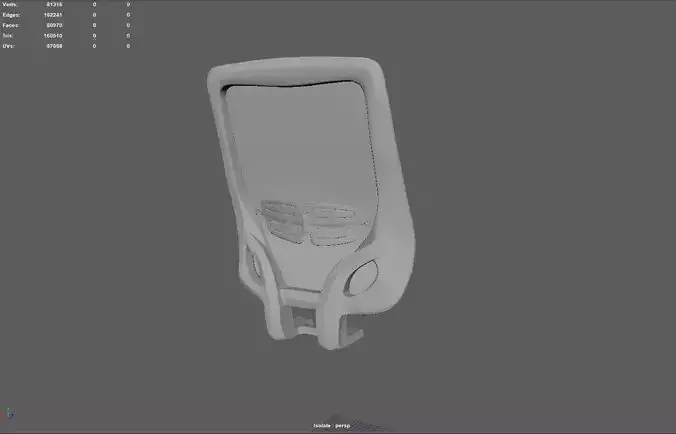 Backrest obj and UV done