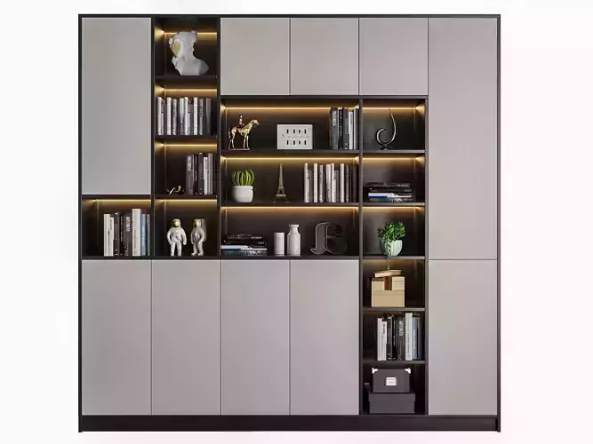 decoration Bookcase Modern monomer Cabinets