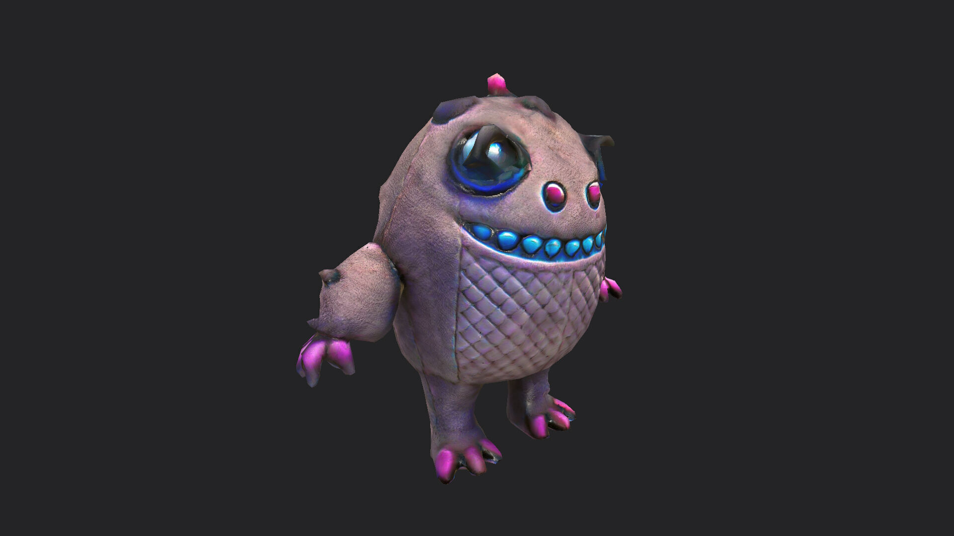 Plush toys 3D Model 014 Low-poly 3D model_7