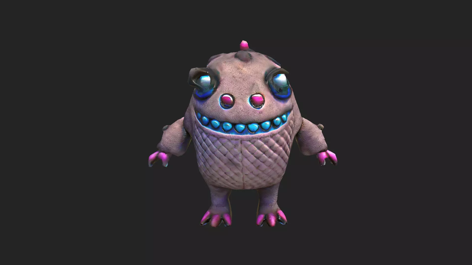 Plush toys 3D Model 014 Low-poly 3D model_0