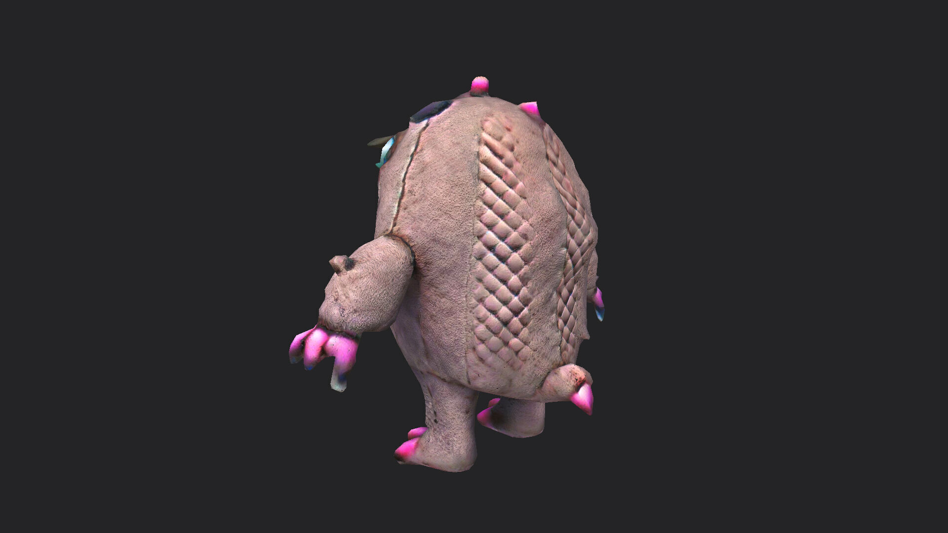 Plush toys 3D Model 014 Low-poly 3D model_3