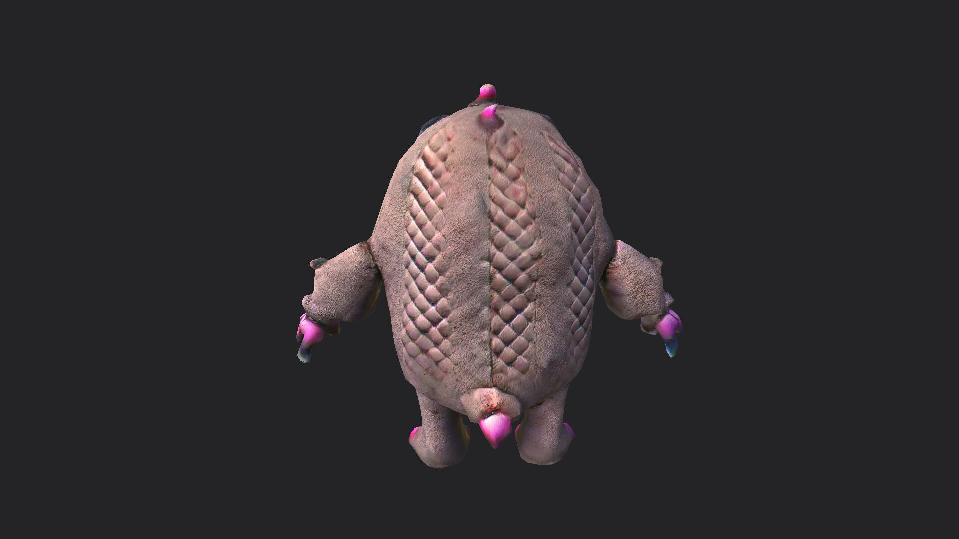 Plush toys 3D Model 014 Low-poly 3D model_4