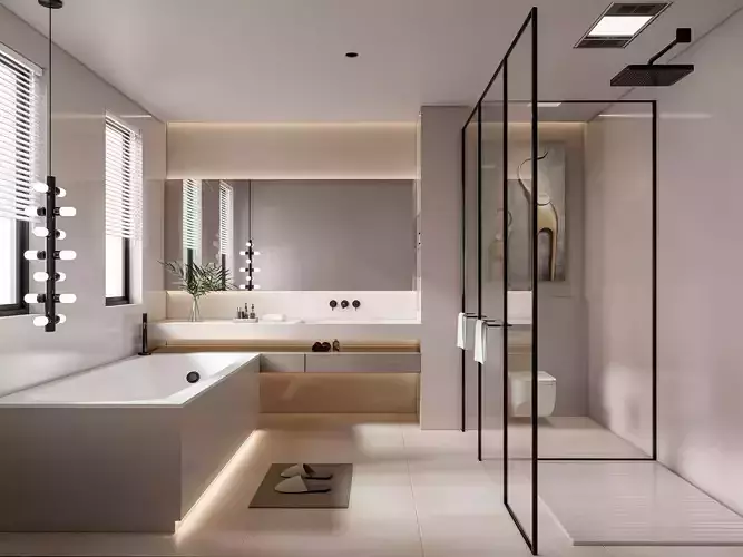 Bathroom 87 3D model