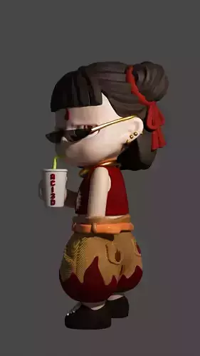 Nezha 2 - High-Quality 3D Printable OBJ Model