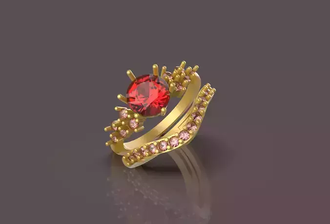 Diamond Engagement Ring - 0025