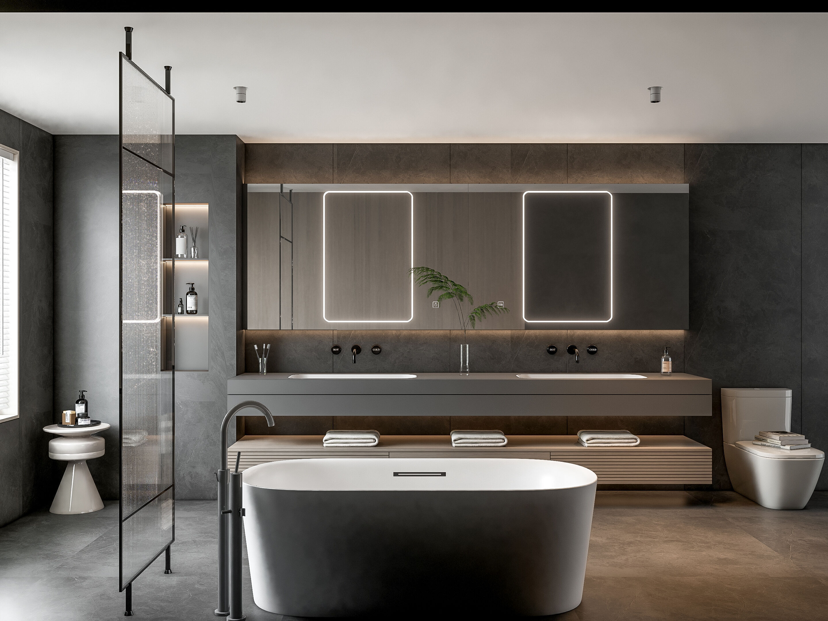 Bathroom 90 3D model_1