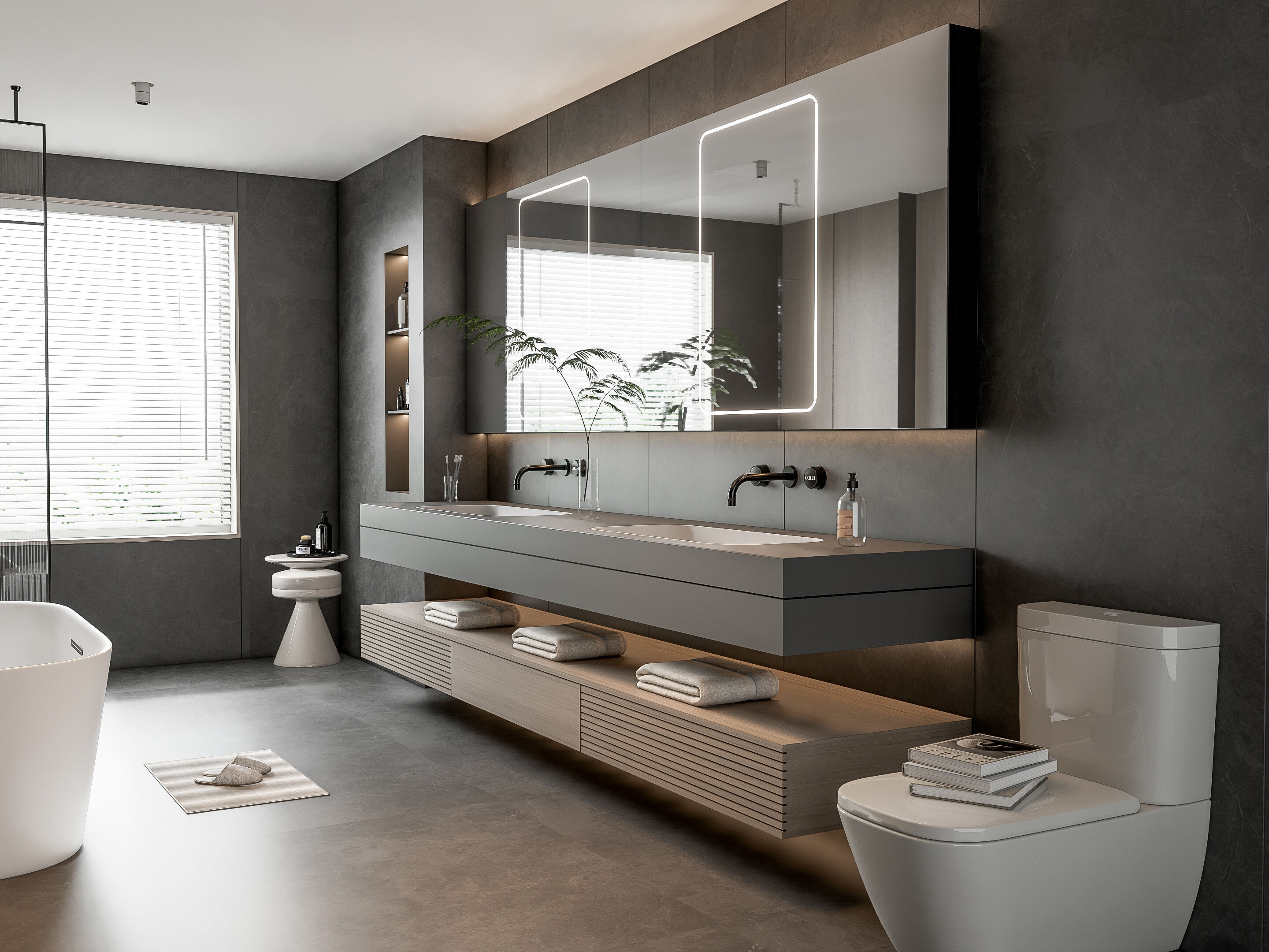 Bathroom 90 3D model_6