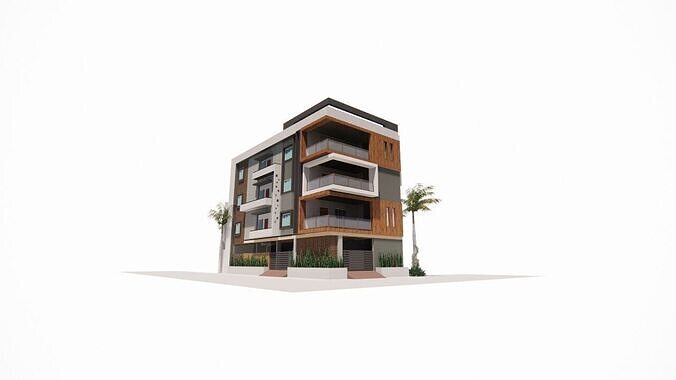 residential complex-Apartment 3D model