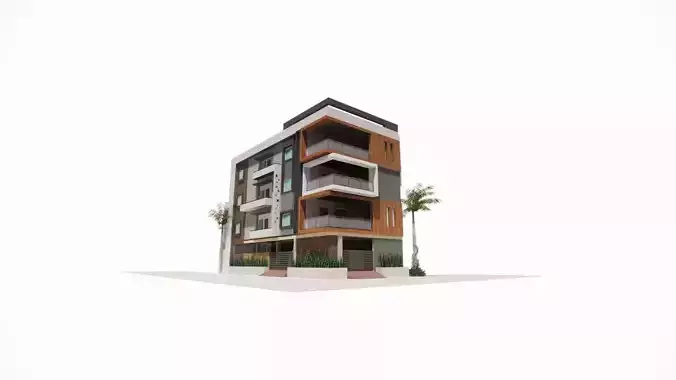 residential complex-Apartment 3D model