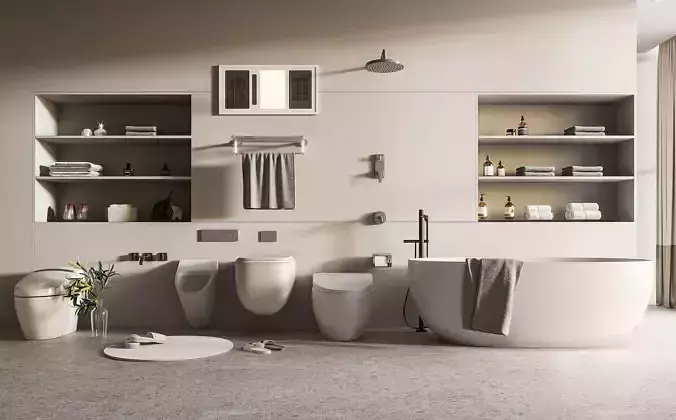 Toilet Modern Supplies