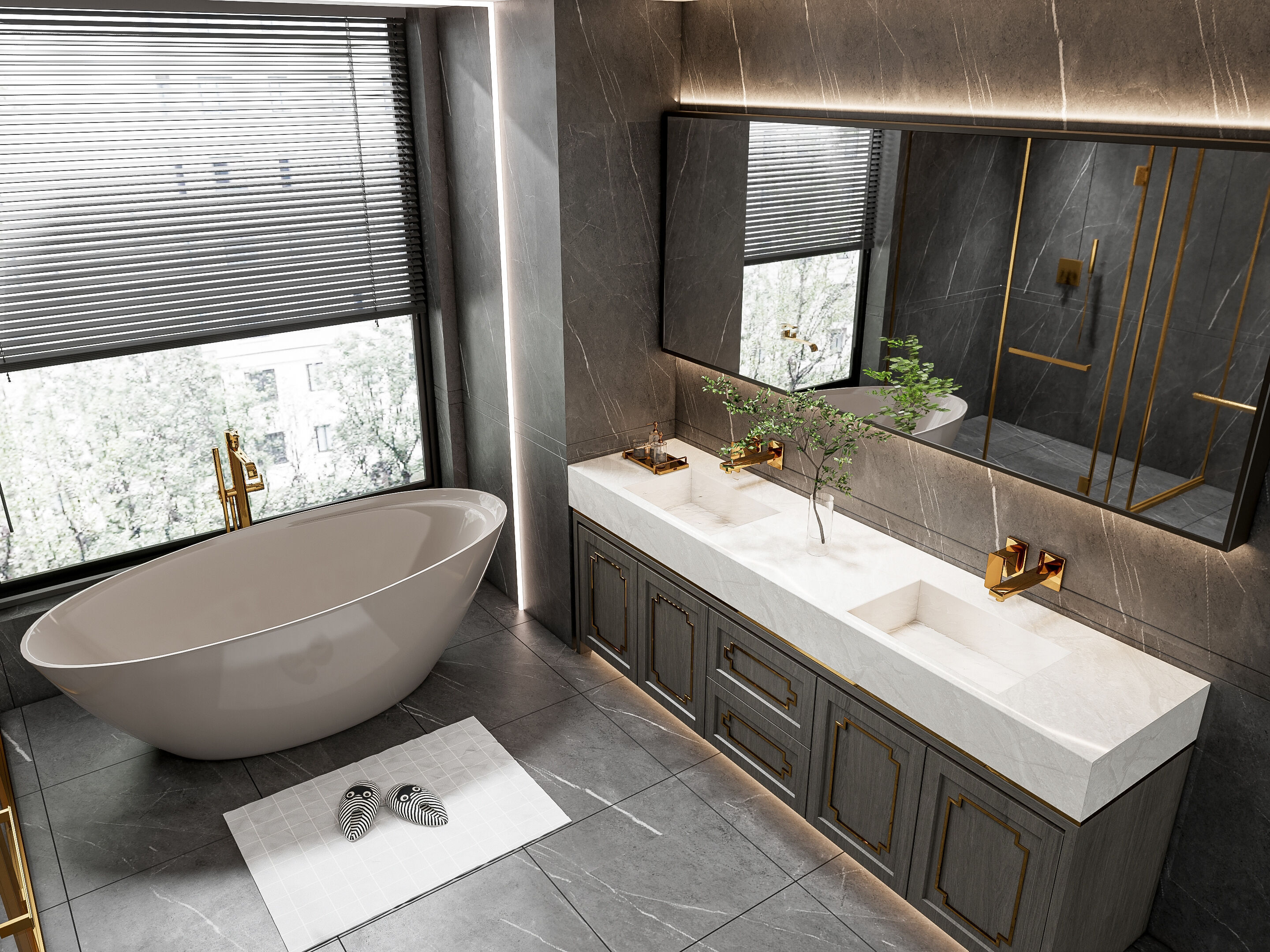 Bathroom 92 3D model_5