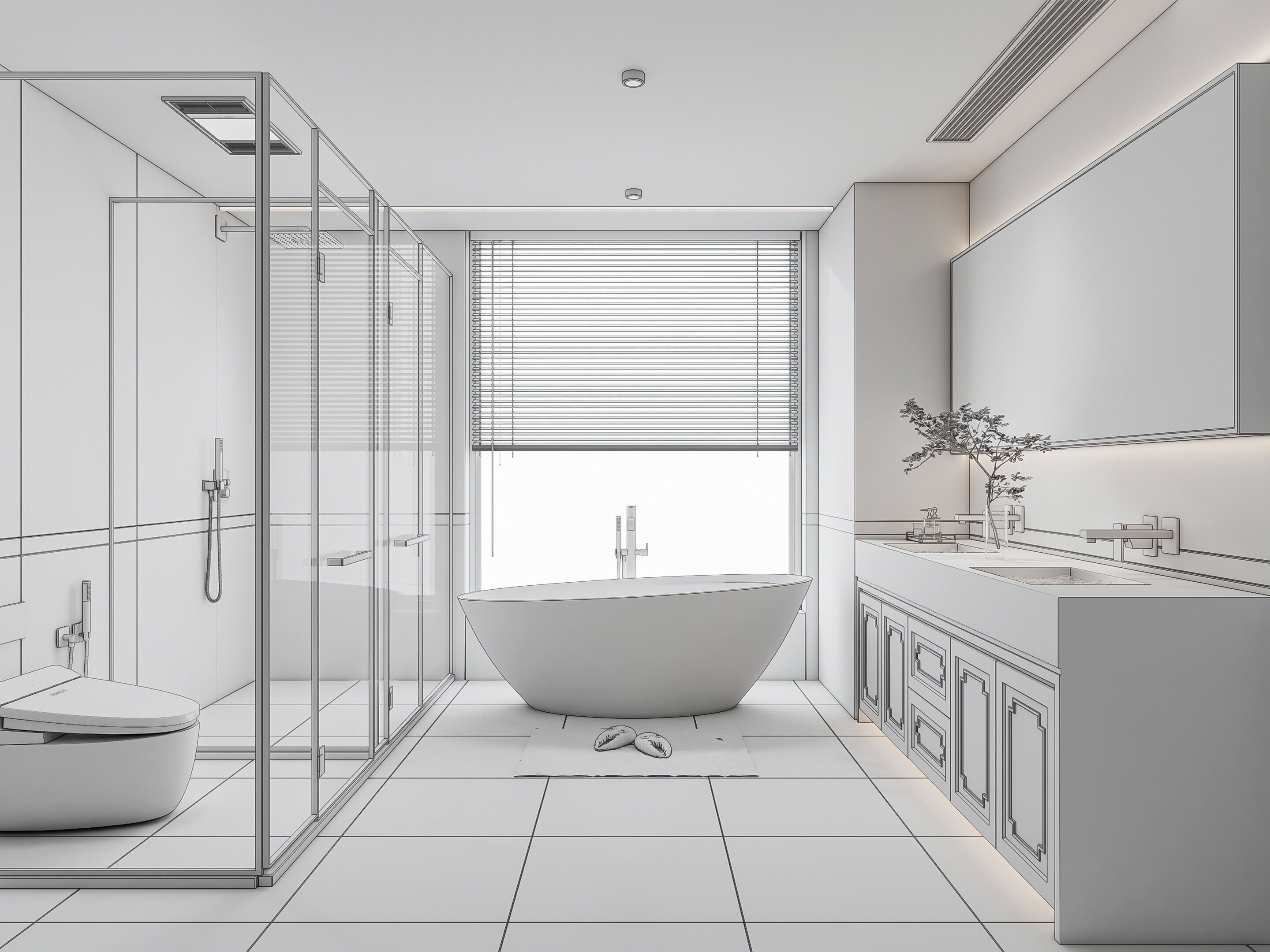 Bathroom 92 3D model_19