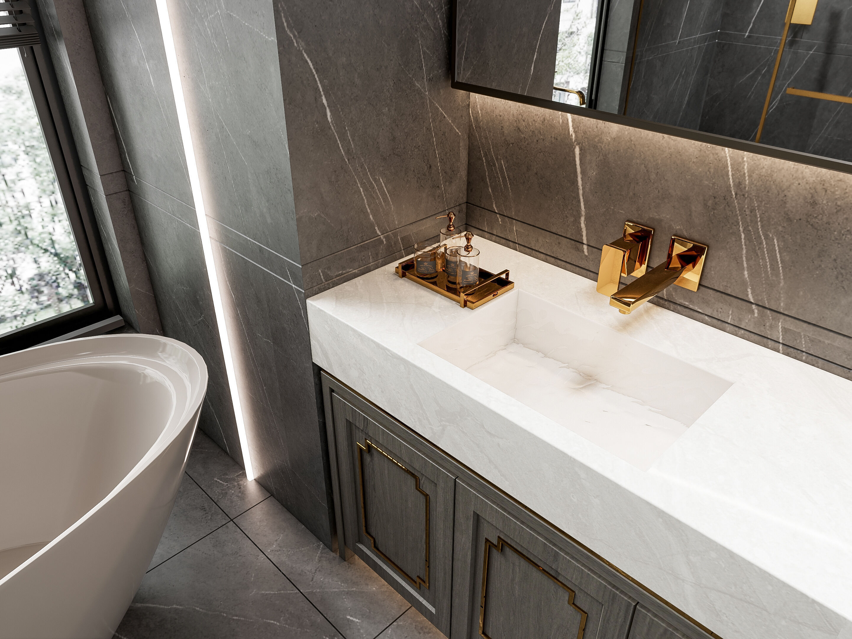 Bathroom 92 3D model_4