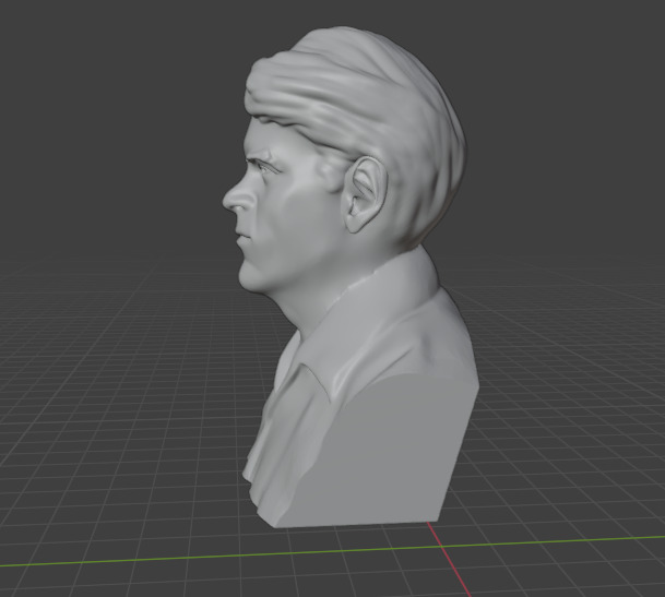 Dan Aykroyd 3D print model_3