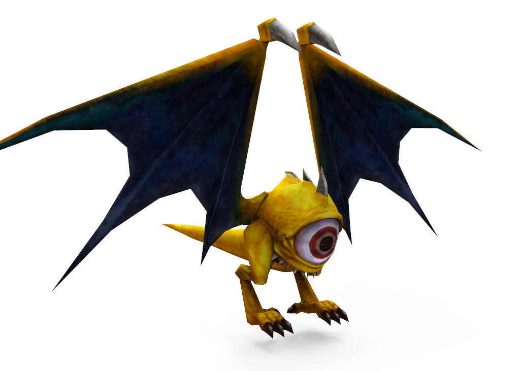 Bat 3D Model Rigged Low-poly 3D model_4