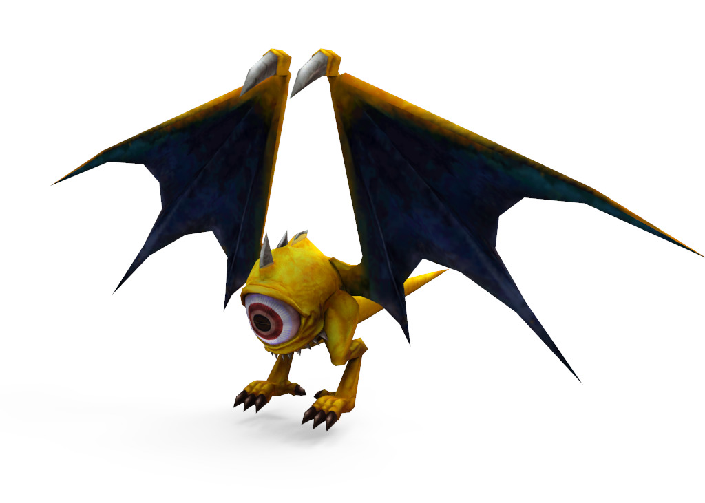 Bat 3D Model Rigged Low-poly 3D model_3
