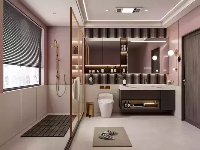 Bathroom 98 3D model