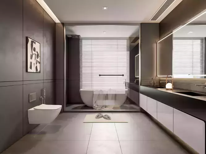 Bathroom 99 3D model