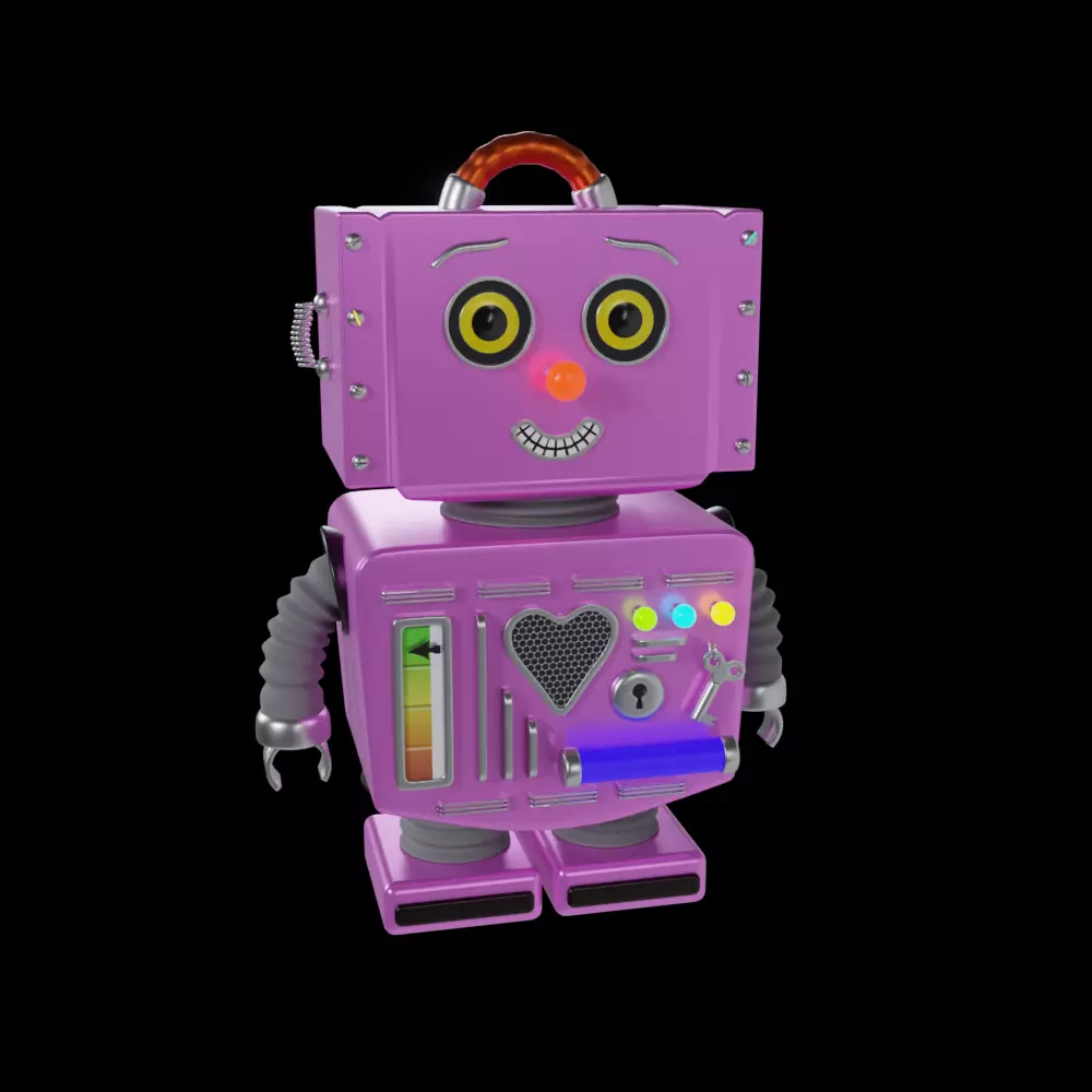  Toy Robot 3D model_0