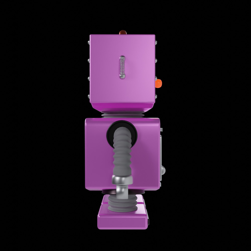  Toy Robot 3D model_2