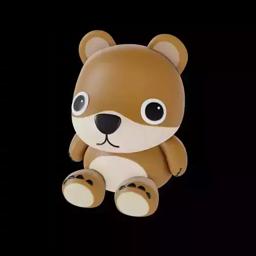 Toy Bear Free 3D model