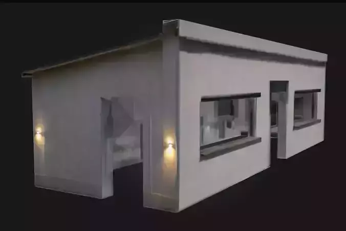 Halo Cartographer - Classic House for Video Game or Movie