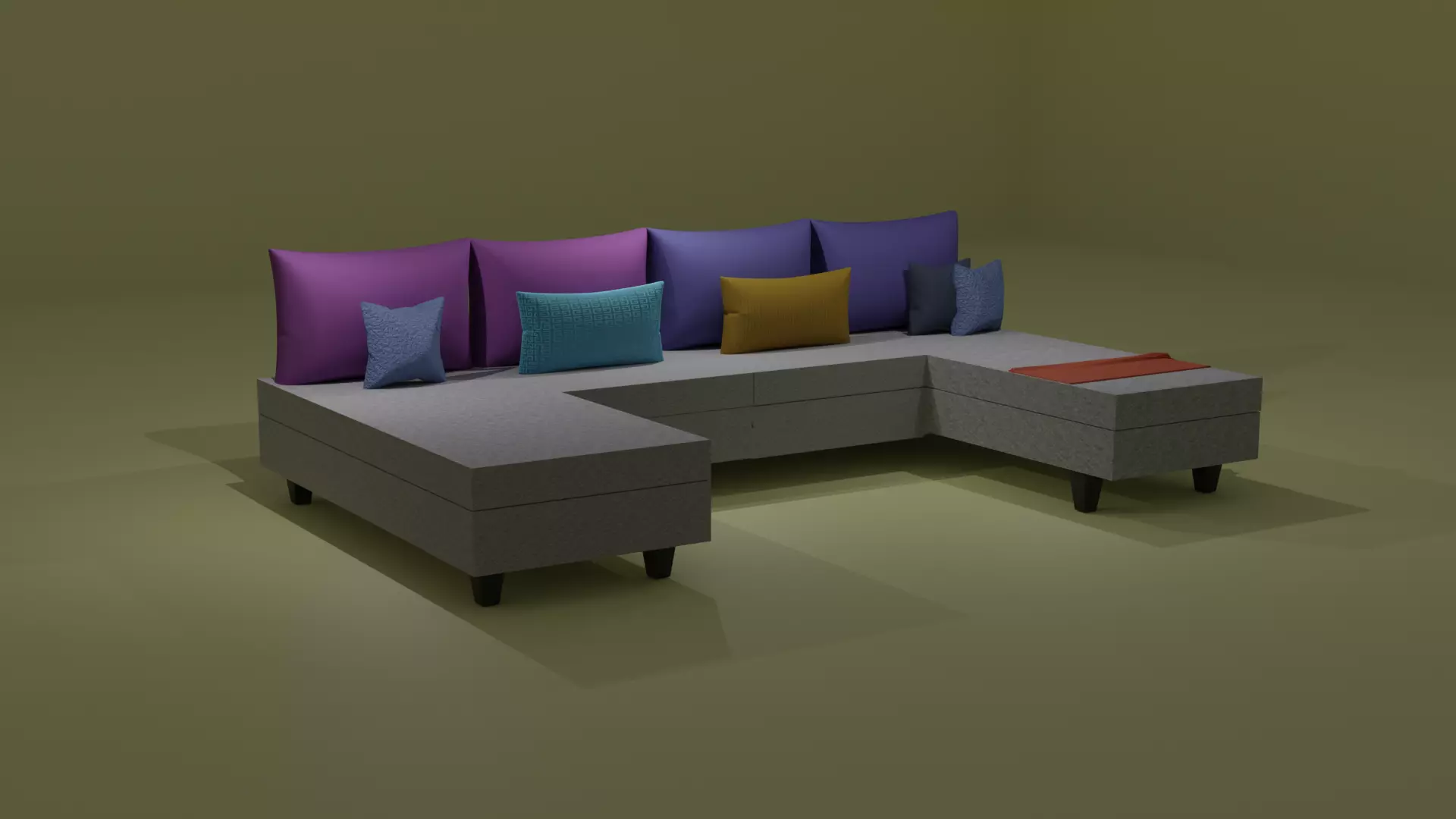 Sofa 3D 3D model_0