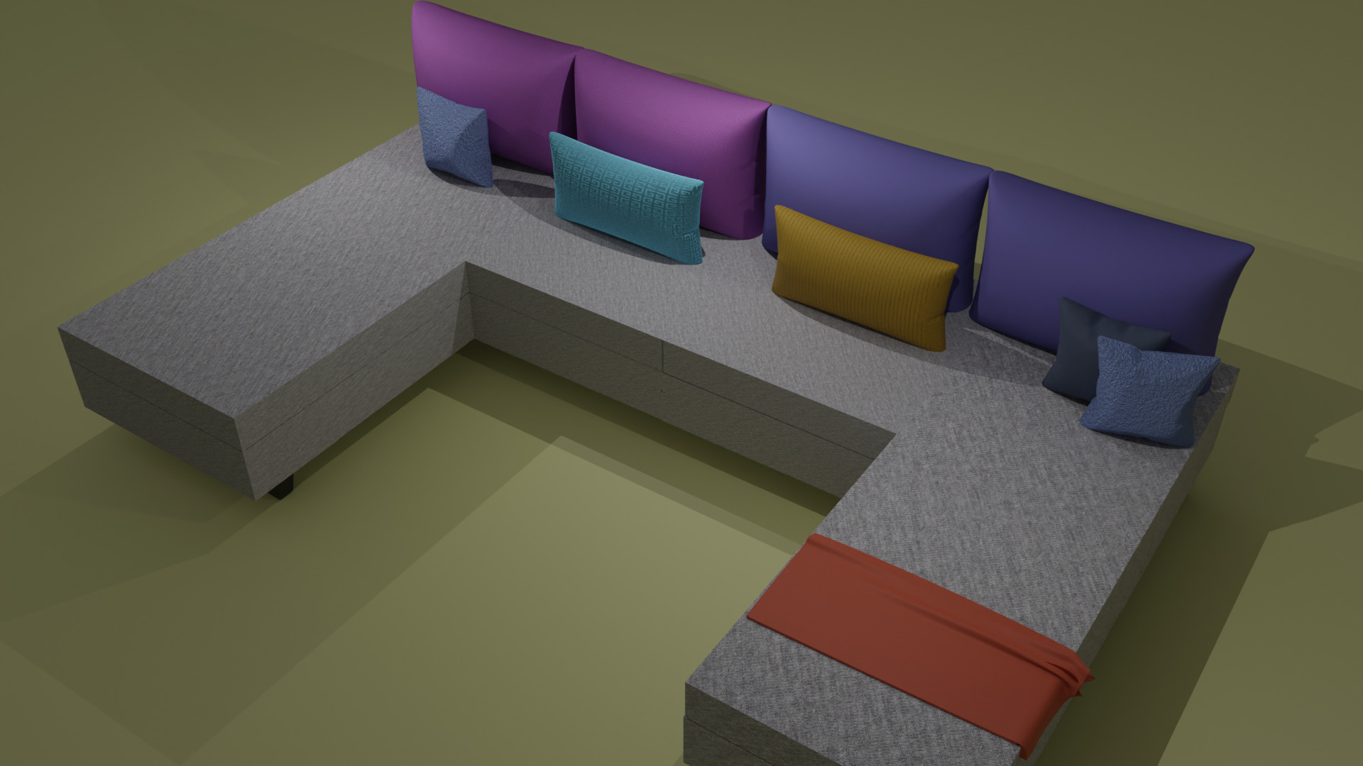 Sofa 3D 3D model_4