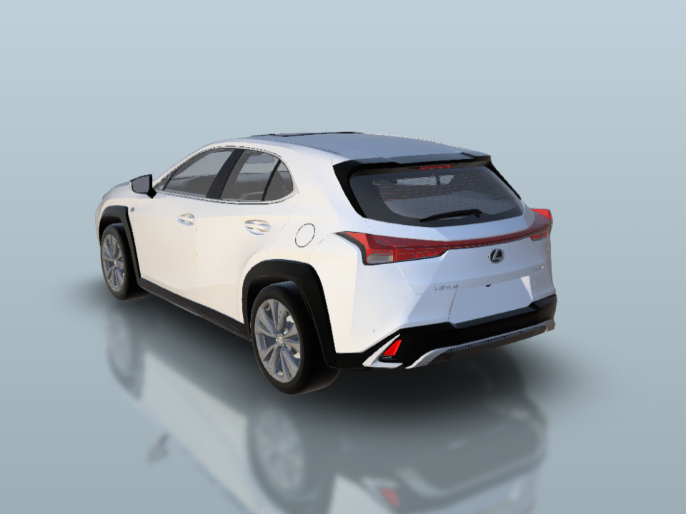 Lexus UX F Sport 2020 3D print model_3