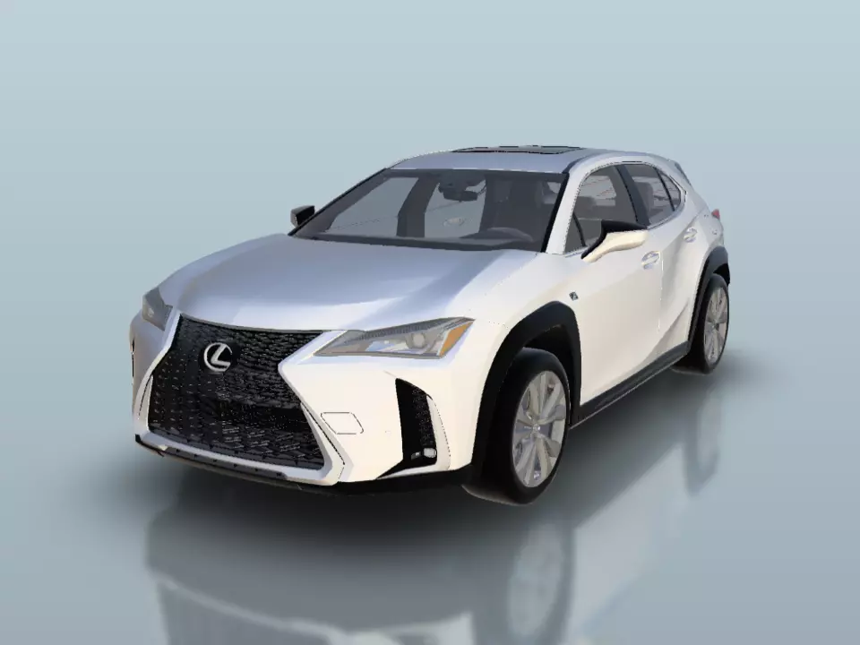 Lexus UX F Sport 2020 3D print model_0