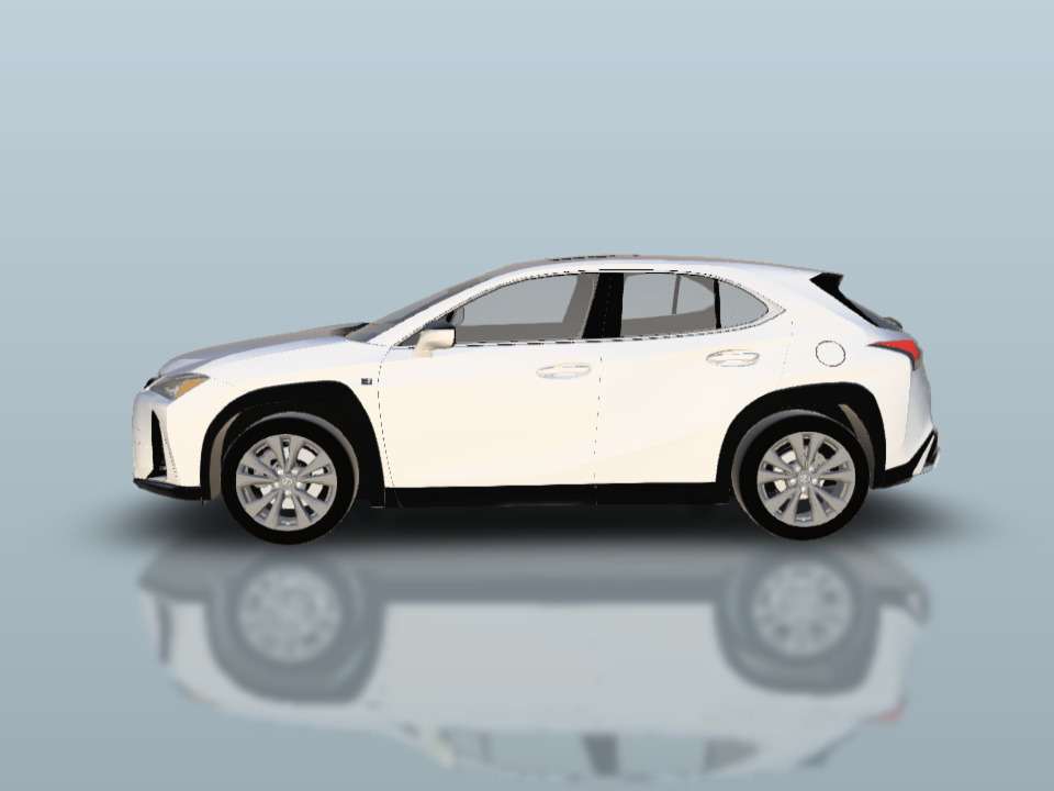Lexus UX F Sport 2020 3D print model_2