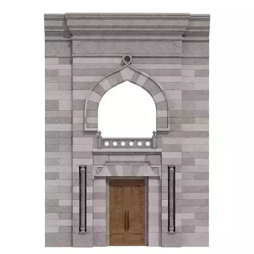 Arabic turkish islamic architectural element set 502 3D model Arabic turkish islamic architectural element set 502 3D model