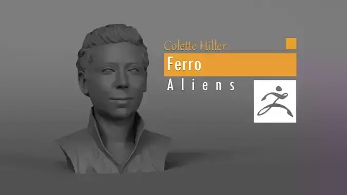 Colette Hiller - Ferro - Aliens 3D print model